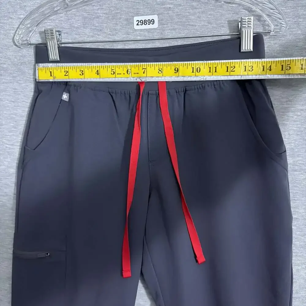 Figs Women’s Size XS Gray #5315 High Waisted Zamora Jogger Scrub Pants